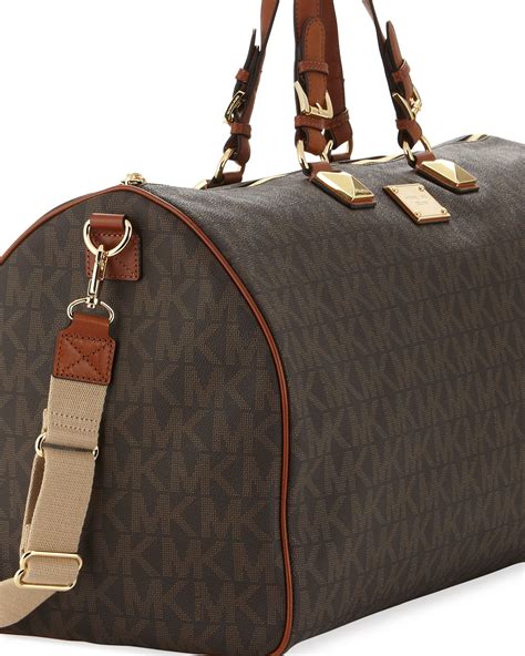 jet set duffle bag michael kors|Michael Kors duffle bag sale.